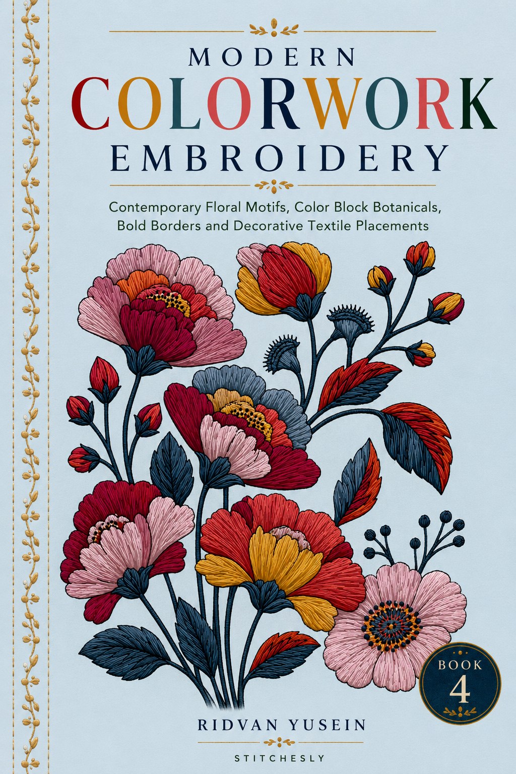 Digital PDF embroidery design bundle cover preview for European Folk & Northern Stitch Bundle 4, featuring curated embroidery patterns, motif library references and textile… - preview 7