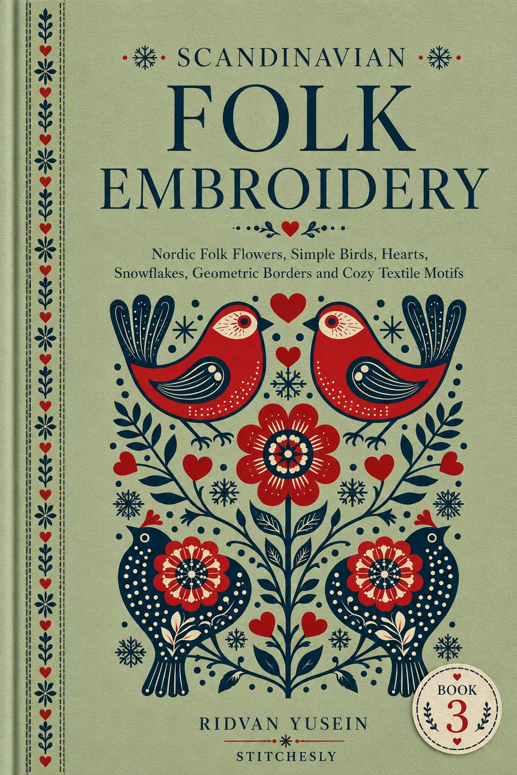 Digital PDF embroidery design bundle cover preview for European Folk & Northern Stitch Bundle 3, featuring curated embroidery patterns, motif library references and textile… - preview 8