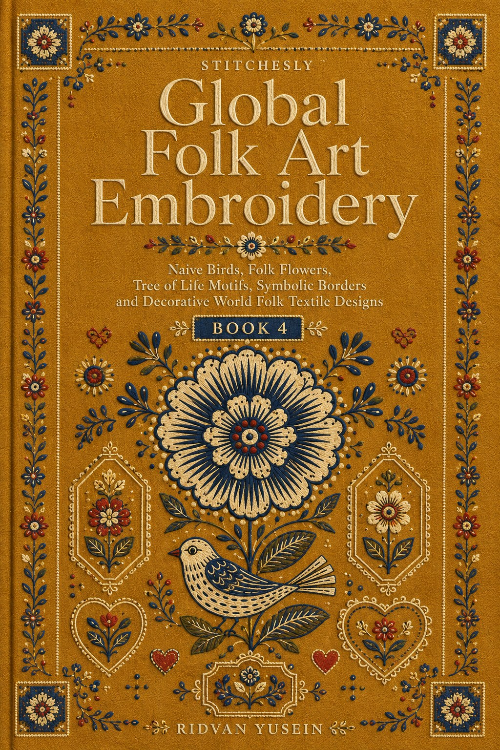 Digital PDF embroidery design bundle cover preview for Nature, Country Folk & Global Color Bundle 4, featuring curated embroidery patterns, motif library references and textile… - preview 7