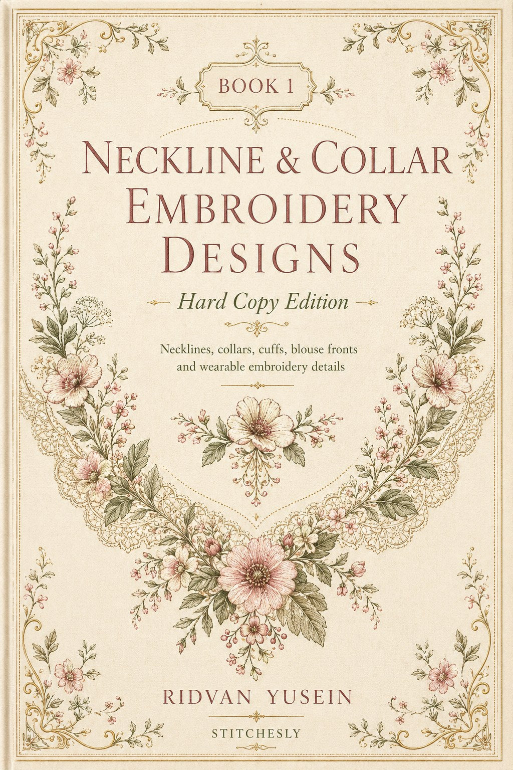 Digital PDF embroidery design bundle cover preview for Garment & Linen Placement Bundle 1, featuring curated embroidery patterns, motif library references and textile design… - preview 8