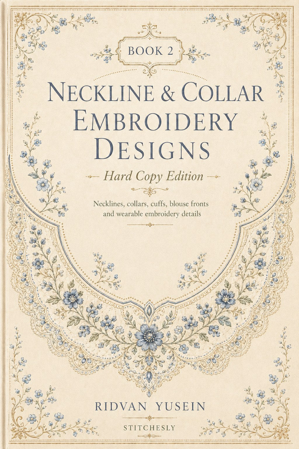 Digital PDF embroidery design bundle cover preview for Garment & Linen Placement Bundle 2, featuring curated embroidery patterns, motif library references and textile design… - preview 8