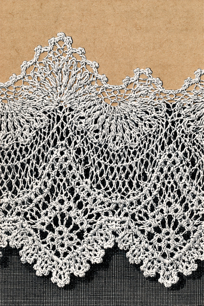 Crochet Baby Blanket Edge Crochet from Crochet Lace Borders & Edgings Book 4, a digital embroidery design reference for machine embroidery designs, embroidery patterns and border and edge embroidery.