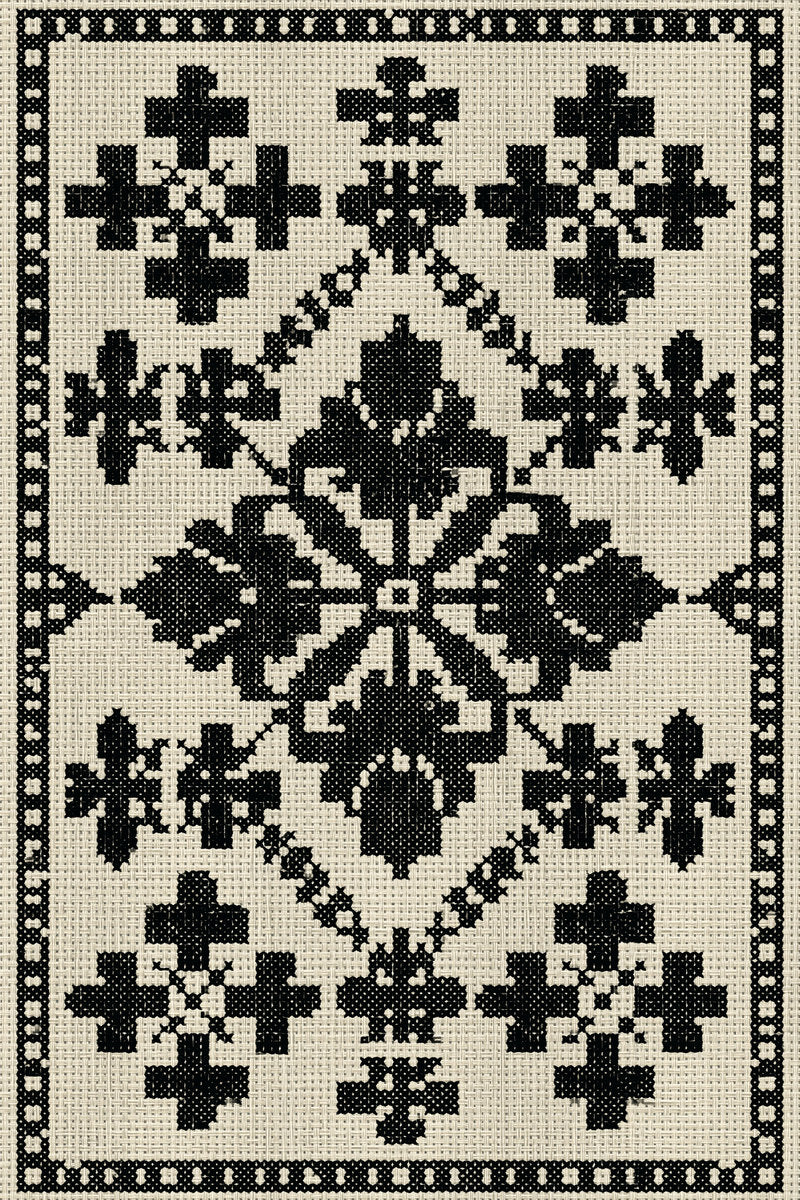 Cross Stitch Counted Fill Ground from Colbert Embroidery Studies Book 4, a digital embroidery design reference for machine embroidery designs, embroidery patterns and embroidery design reference.
