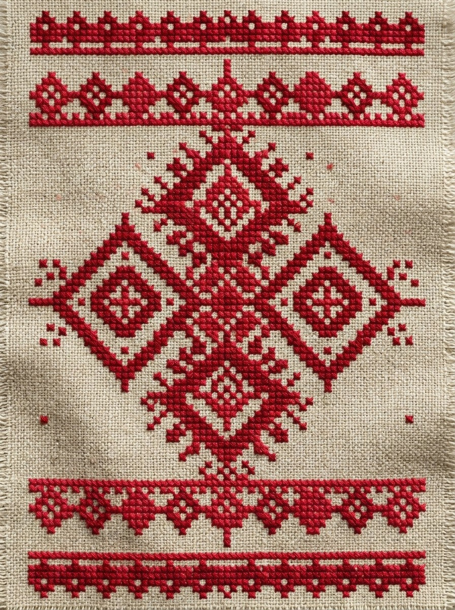 Vintage Cross Stitch & Redwork Library Book 18 Product Book 3 digital PDF embroidery design book - product image 27