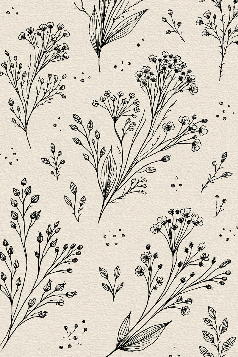 Curved Branches Tiny Bouquets And from Botanical Sprig Library Book 4, a digital embroidery design reference for machine embroidery designs, embroidery patterns and small motif and accent designs.