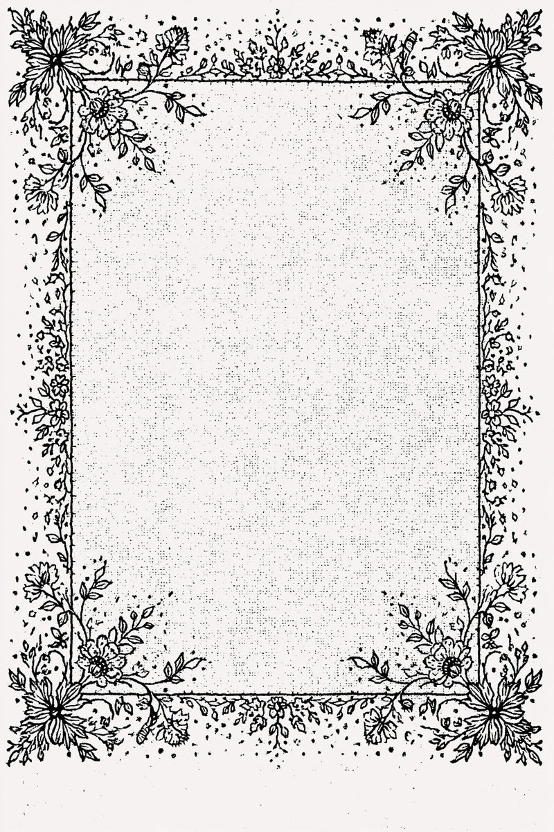 Decorative Cushion Border Frame Classic from Classic Frames & Borders Book 2, a digital embroidery design reference for machine embroidery designs, embroidery patterns and border and edge embroidery.