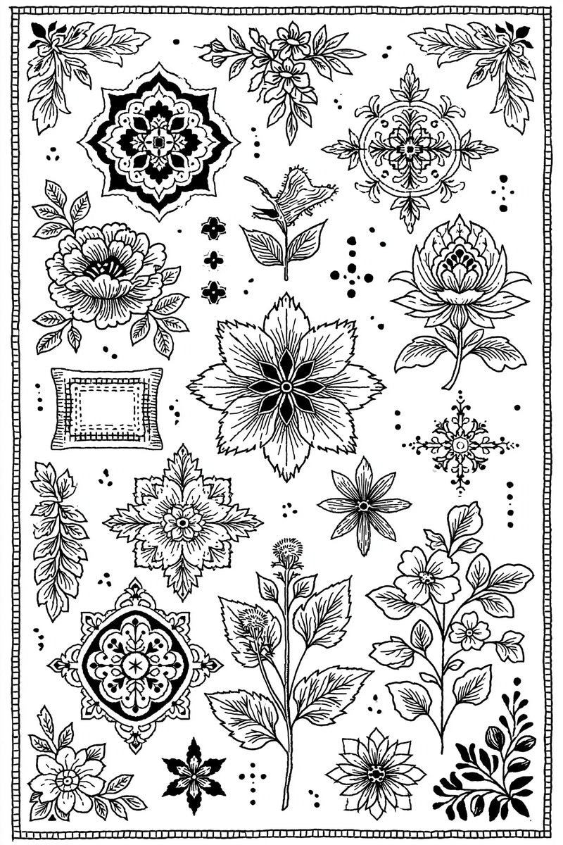 Pillow Covers & Home Decor Embroidery Book 28 Product Book 4 digital PDF embroidery design book - product image 23