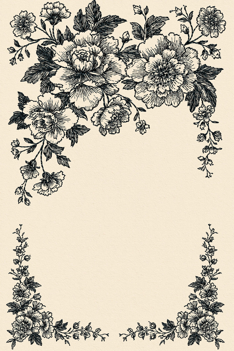 Decorative Label Border Unit Classic from Classic Frames & Borders Book 5, a digital embroidery design reference for machine embroidery designs, embroidery patterns and border and edge embroidery.