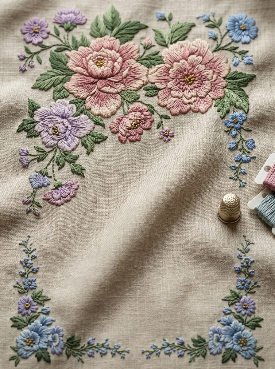Decorative Label Border Unit Classic from Classic Frames & Borders Book 5, a digital embroidery design reference for machine embroidery designs, embroidery patterns and border and edge embroidery.