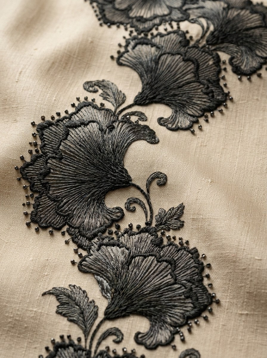 Digital PDF embroidery design bundle cover preview for Ornamental Borders & Baroque Frames Bundle 4, featuring curated embroidery patterns, motif library references and textile… - preview 24