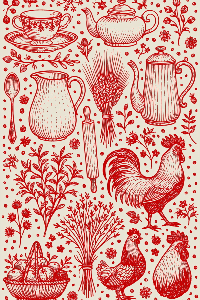 Redwork Embroidery Collection Book 31 Product Book 4 digital PDF embroidery design book - sample plate / motif preview 18