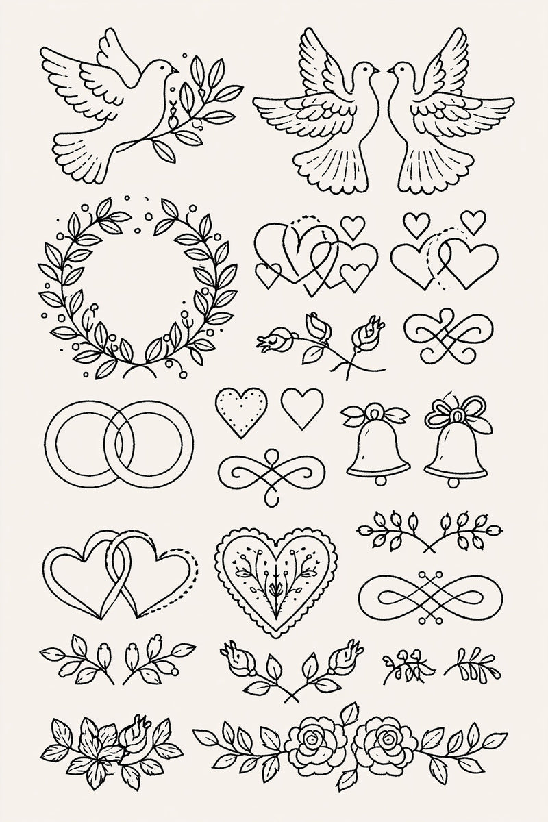 Wedding Motifs & Bridal Embroidery Book 22 Product Book 4 digital PDF embroidery design book - product image 9