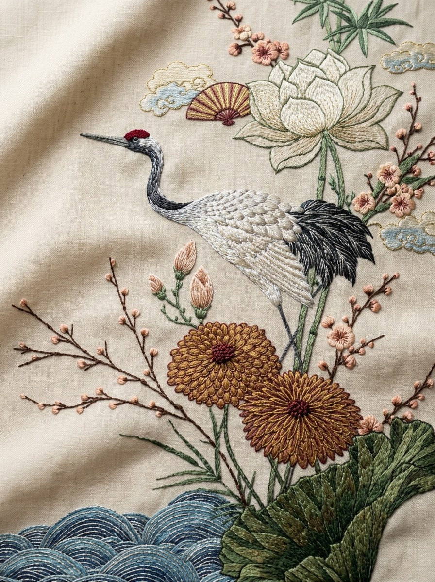 Digital PDF embroidery design bundle cover preview for Nature, Country Folk & Global Color Bundle 4, featuring curated embroidery patterns, motif library references and textile… - preview 31