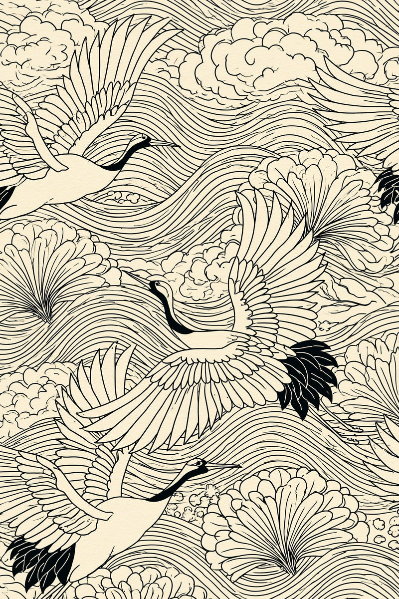 East Asian Inspired Embroidery Pattern from East Asian Inspired Embroidery Book 5, a digital embroidery design reference for machine embroidery designs, embroidery patterns and embroidery design reference.