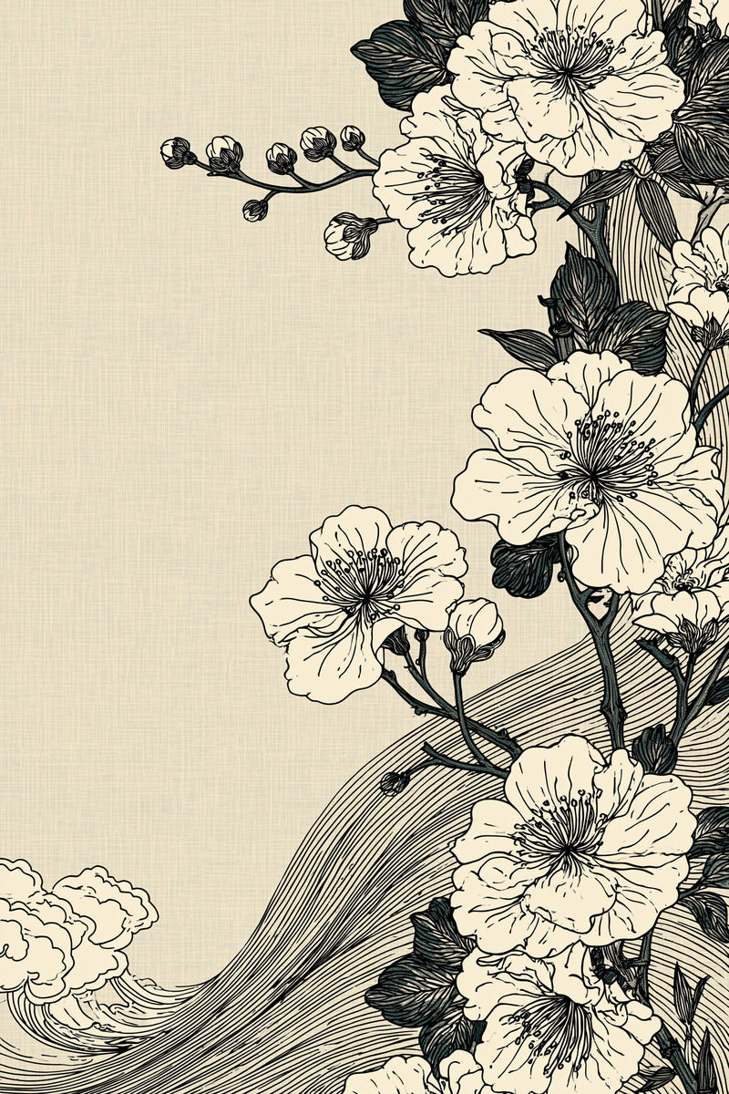 East Asian Inspired Home Linen from East Asian Inspired Embroidery Book 2, a digital embroidery design reference for machine embroidery designs, embroidery patterns and linen and home textile projects.