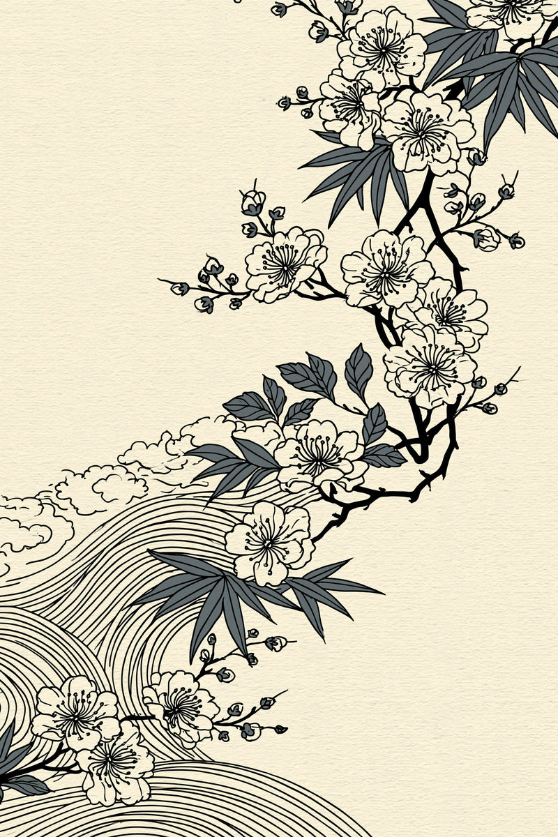 East Asian Inspired Home Linen from East Asian Inspired Embroidery Book 3, a digital embroidery design reference for machine embroidery designs, embroidery patterns and linen and home textile projects.