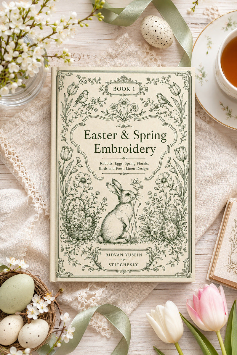 Easter And Spring Embroidery 1 Book 02 from Easter & Spring Embroidery Book 1, a digital embroidery design reference for machine embroidery designs, embroidery patterns and seasonal embroidery motifs.