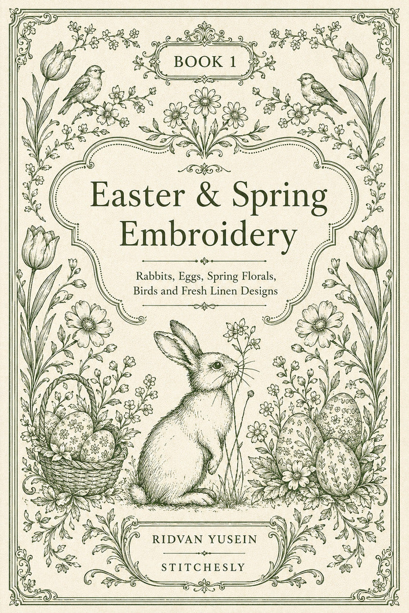 Easter And Spring Embroidery 1 Book 03 from Easter & Spring Embroidery Book 1, a digital embroidery design reference for machine embroidery designs, embroidery patterns and seasonal embroidery motifs.