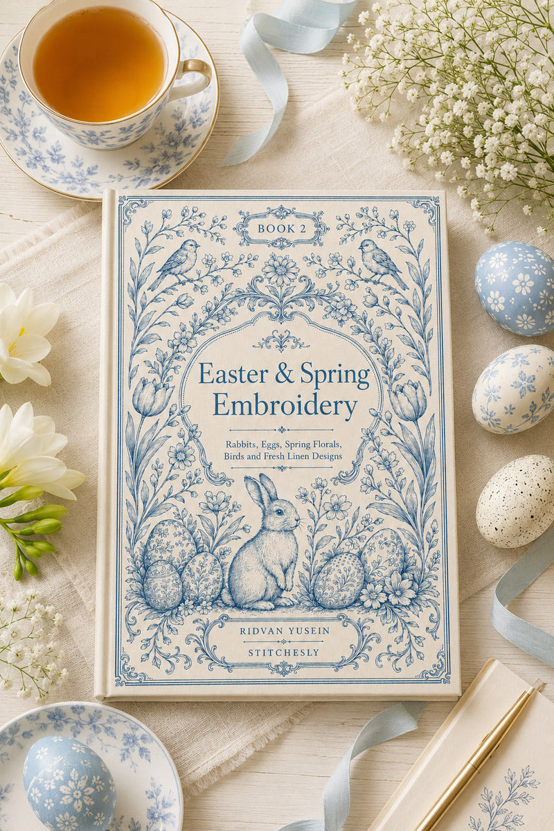 Easter And Spring Embroidery 2 Book 02 from Easter & Spring Embroidery Book 2, a digital embroidery design reference for machine embroidery designs, embroidery patterns and seasonal embroidery motifs.