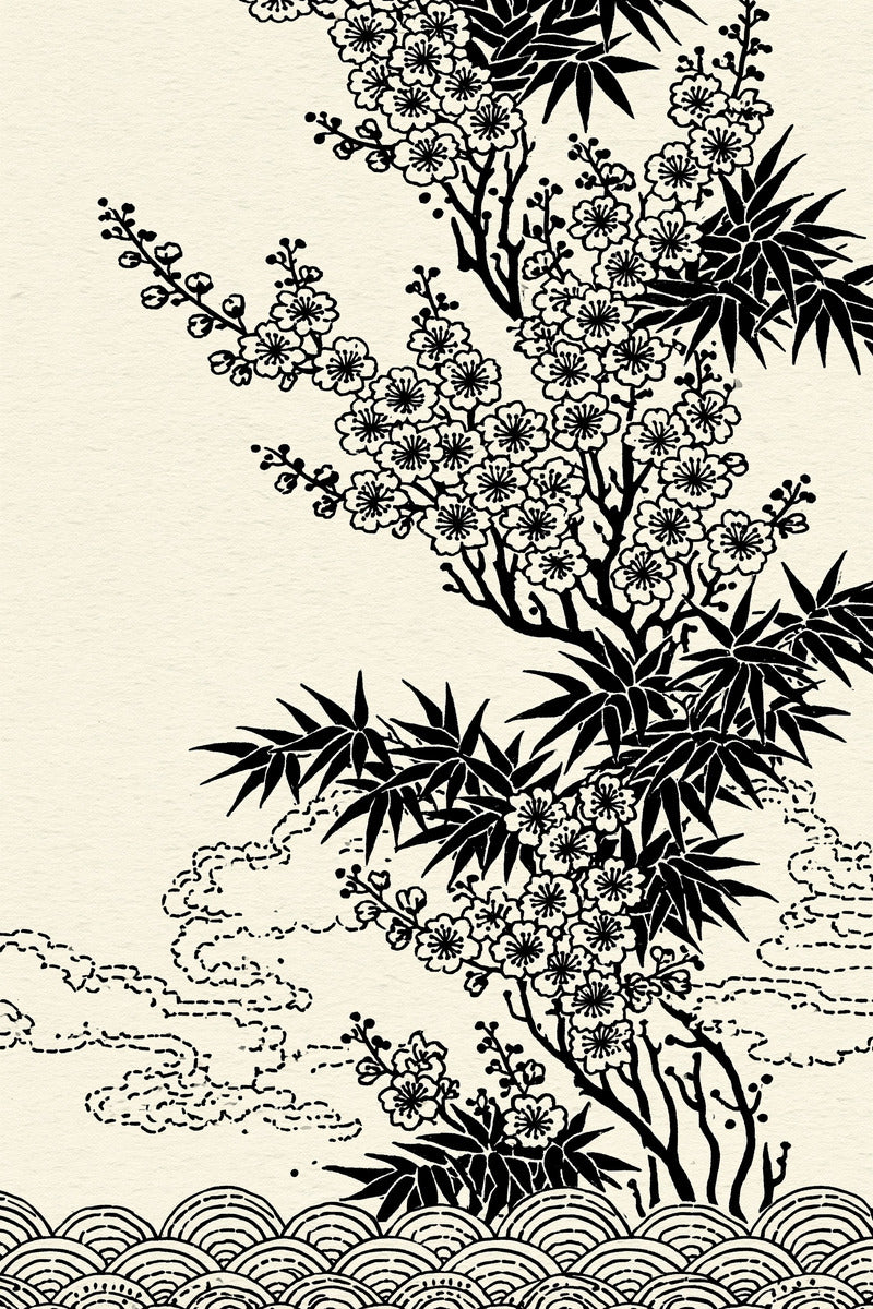 Elegant Mini Border Filler East from East Asian Inspired Embroidery Book 8, a digital embroidery design reference for machine embroidery designs, embroidery patterns and border and edge embroidery.
