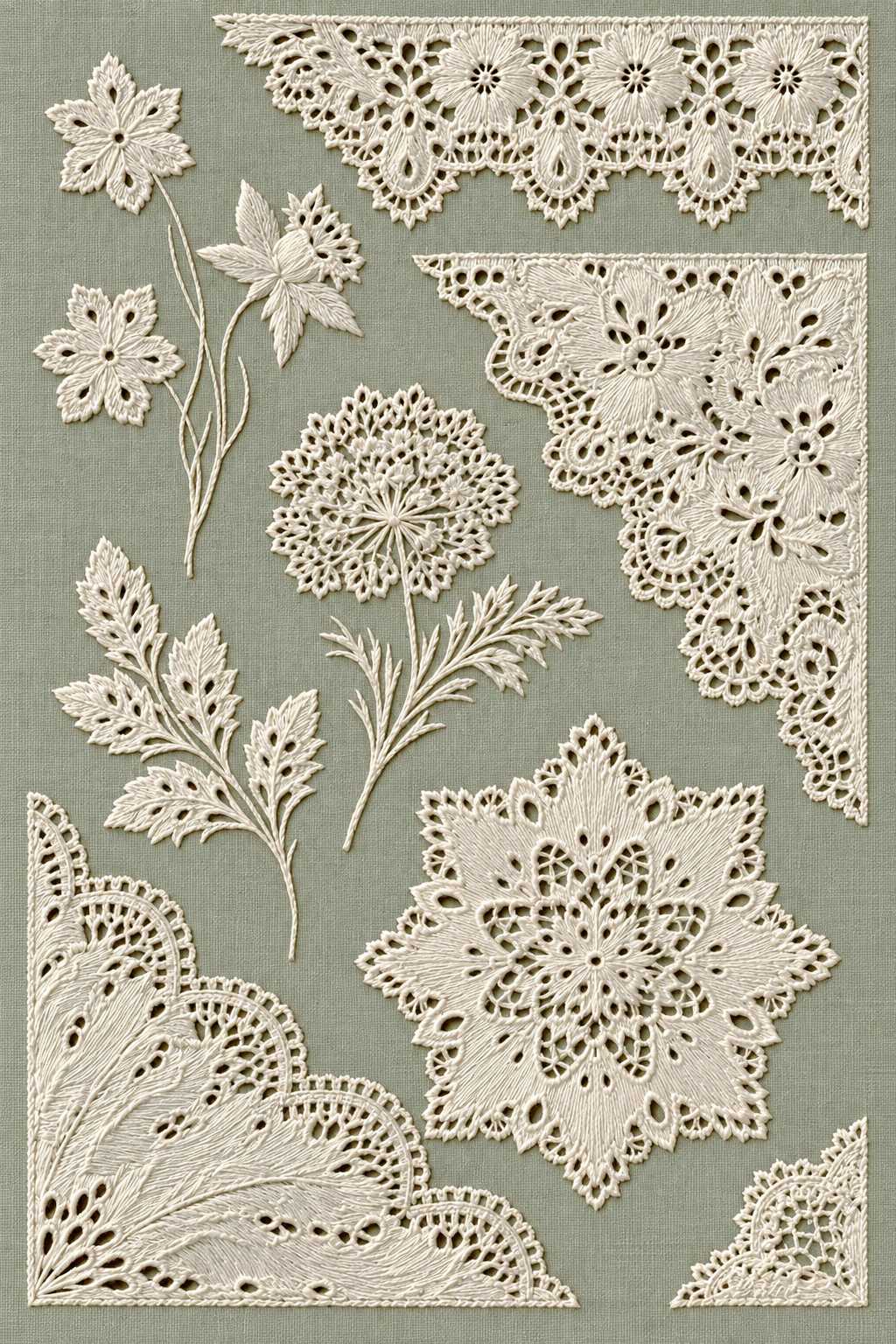 Eyelet Cutwork Collection Plate | French Embroidery & La Broderie Blanche Book 5 | Hand embroidery example