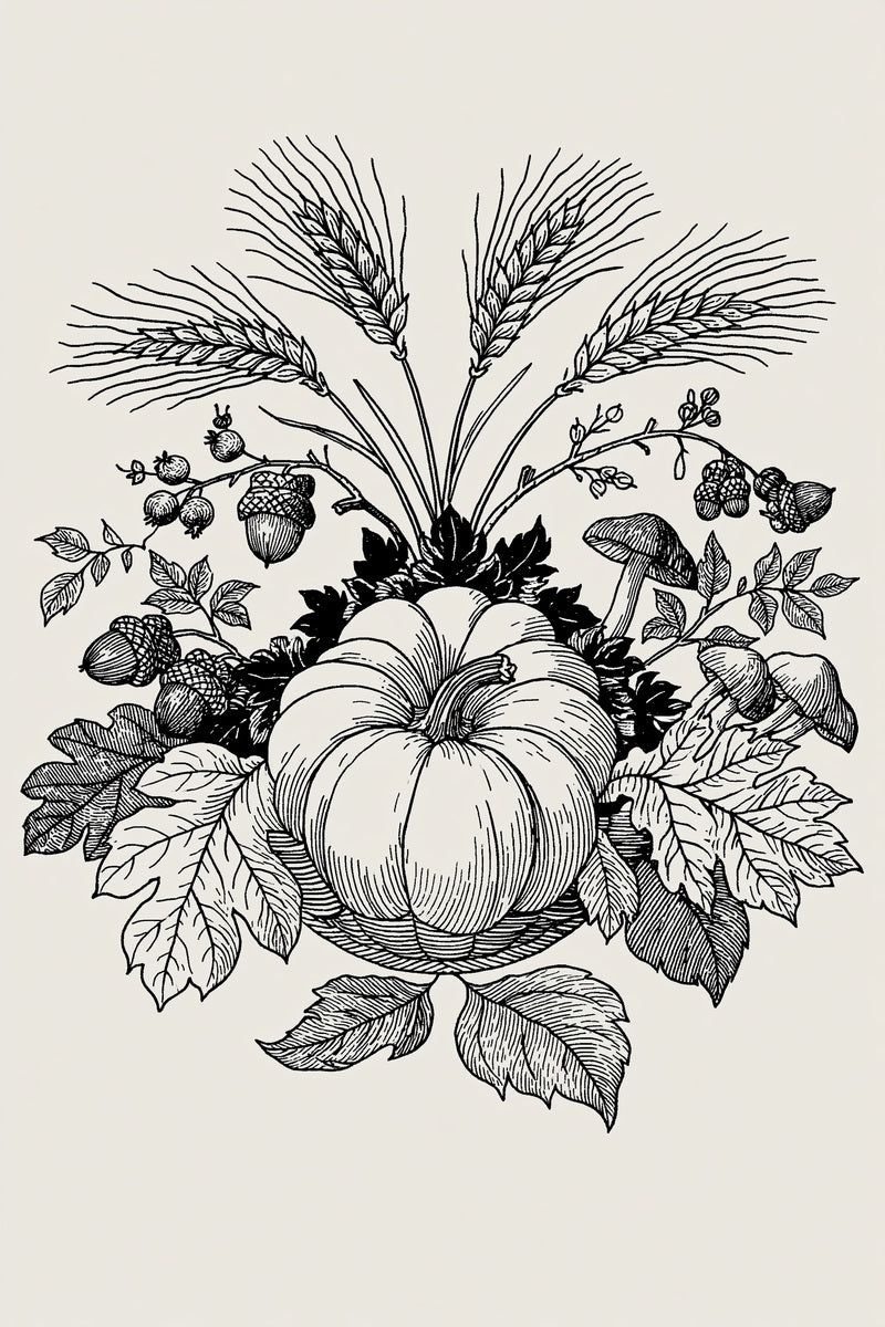 Fall Table Runner End Halloween from Halloween & Autumn Embroidery Book 3, a digital embroidery design reference for machine embroidery designs, embroidery patterns and border and edge embroidery.