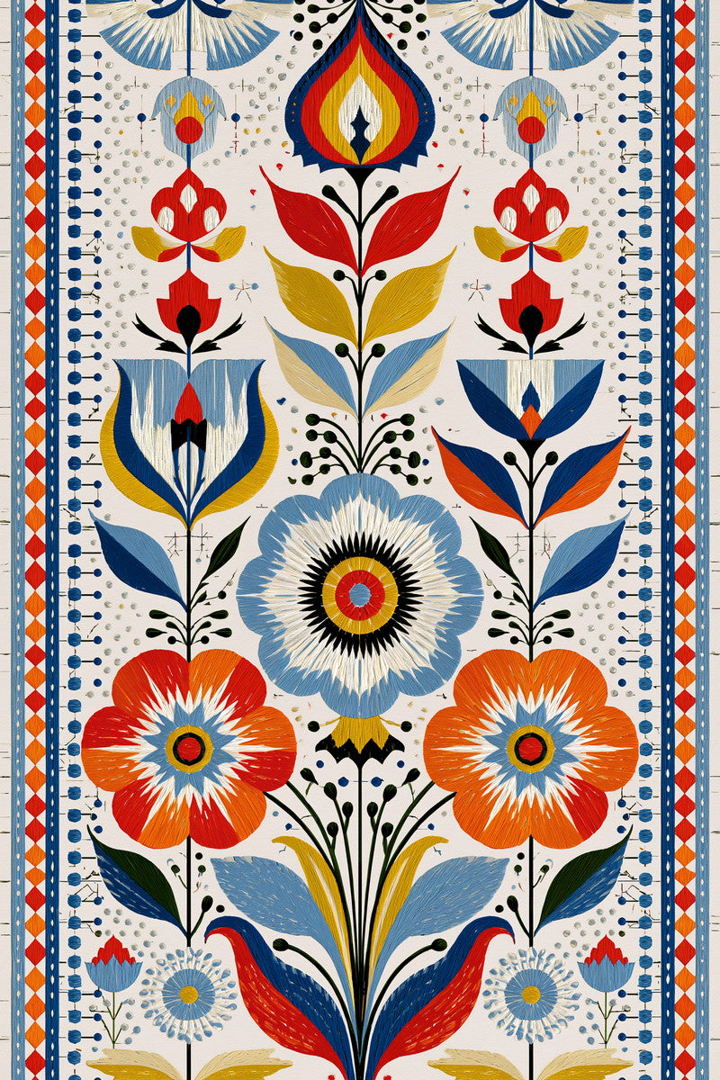 Fashion Colorwork Embroidery Library Plate from Modern Colorwork Embroidery Book 3, a digital embroidery design reference for machine embroidery designs, embroidery patterns and embroidery design reference.