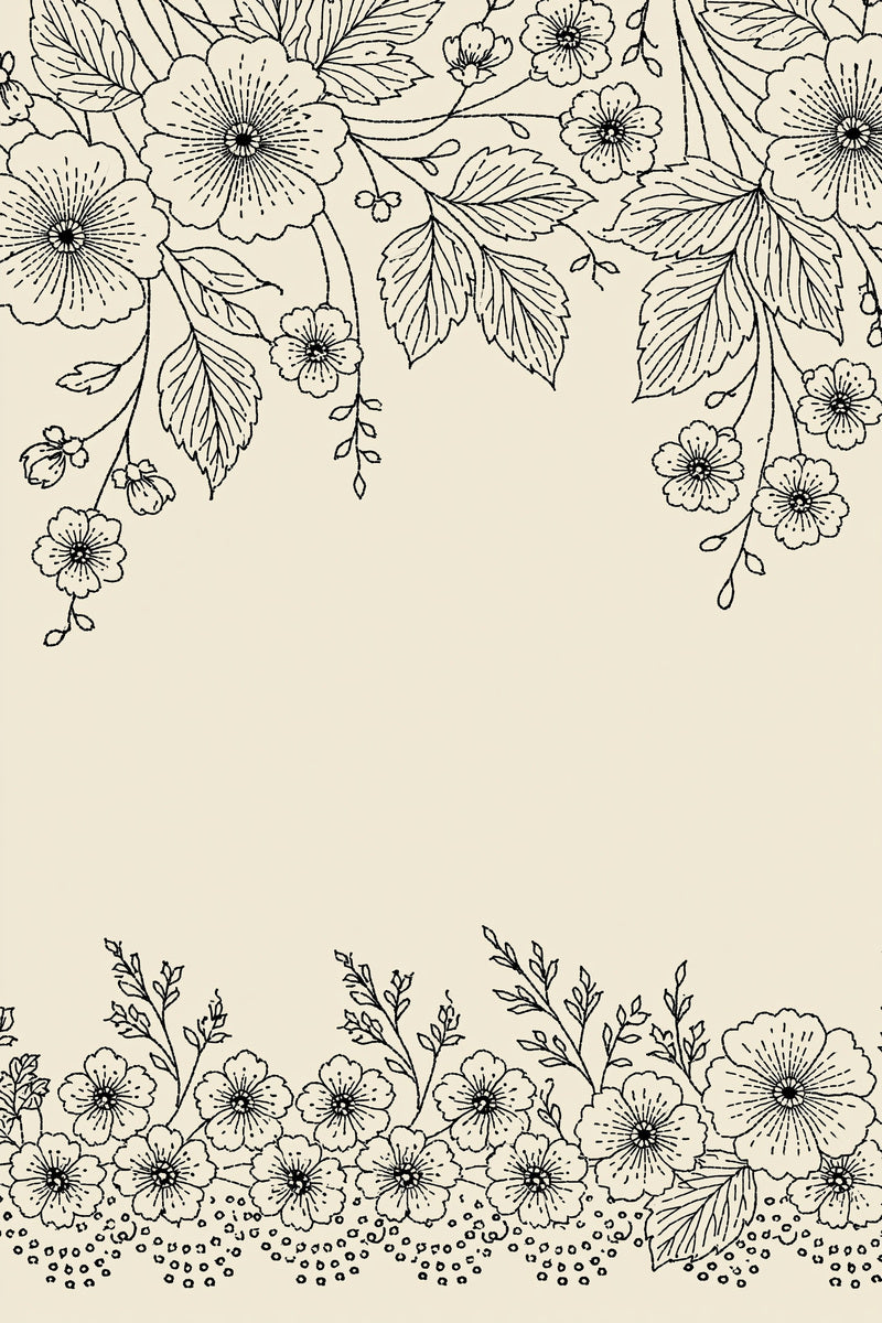 Fine Guest Towel Border French from French Embroidery & La Broderie Blanche Book 6, a digital embroidery design reference for machine embroidery designs, embroidery patterns and border and edge embroidery.