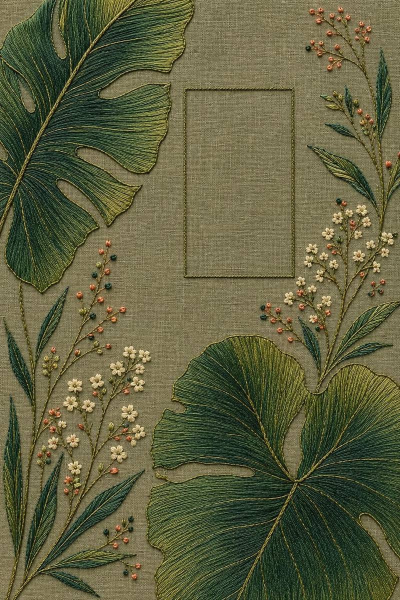 Blossom, Lavender & Porcelain Garden included design two for the five-pattern hand embroidery bundle
