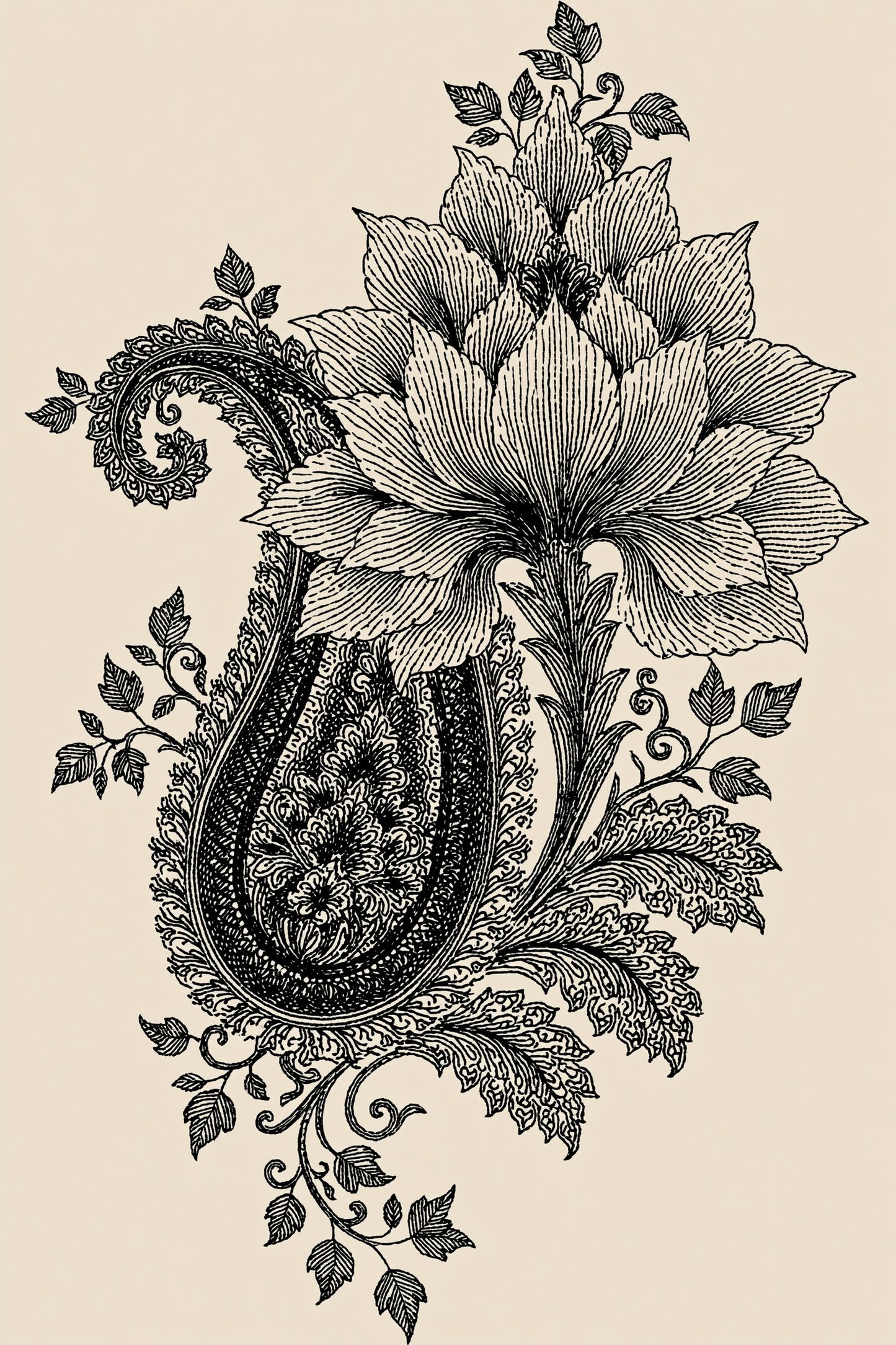 Digital PDF embroidery design bundle cover preview for Botanical Garden Archive Bundle 3, featuring curated embroidery patterns, motif library references and textile design… - preview 24