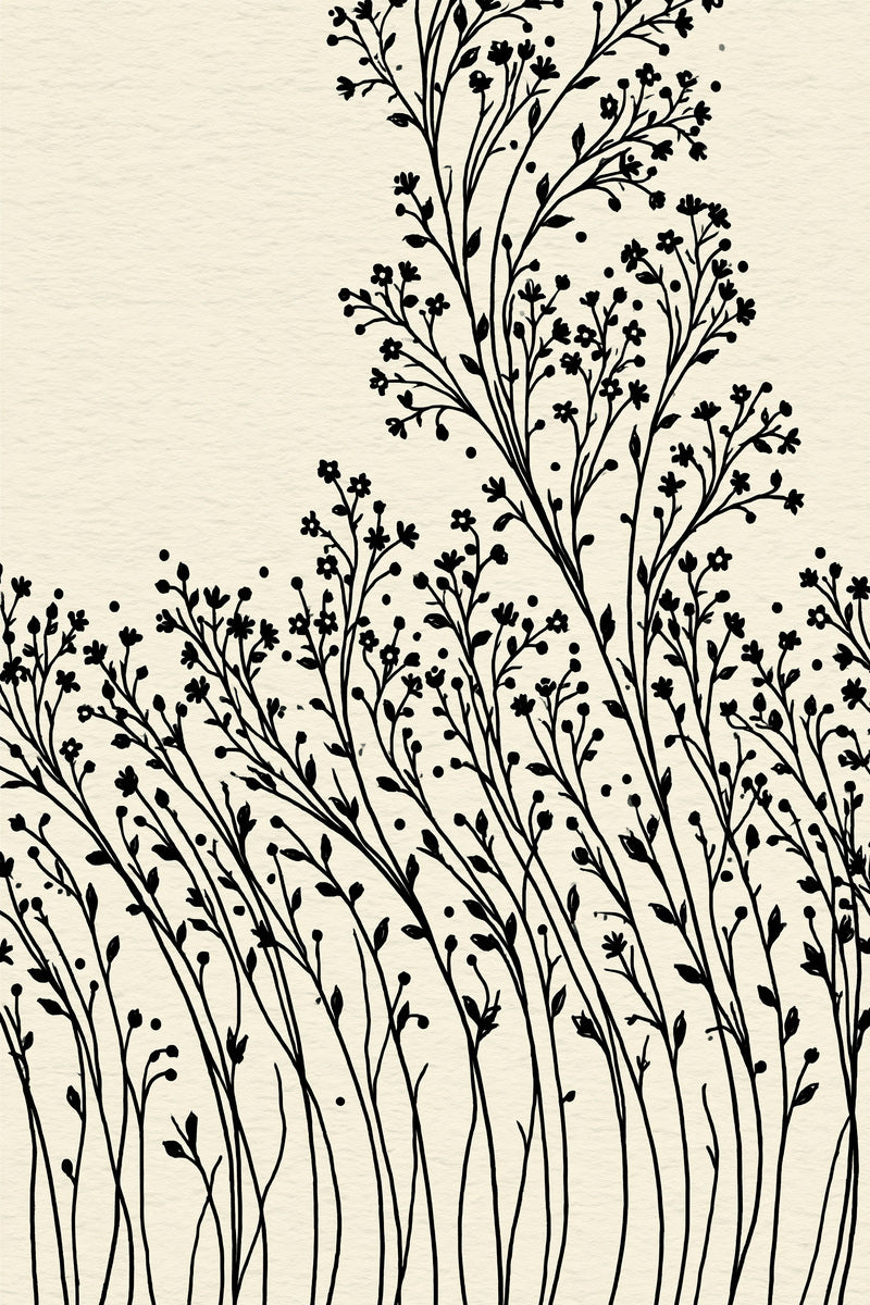 Flowing Mini Border Unit Art from Art Nouveau Botanical Embroidery Book 4, a digital embroidery design reference for machine embroidery designs, embroidery patterns and border and edge embroidery.