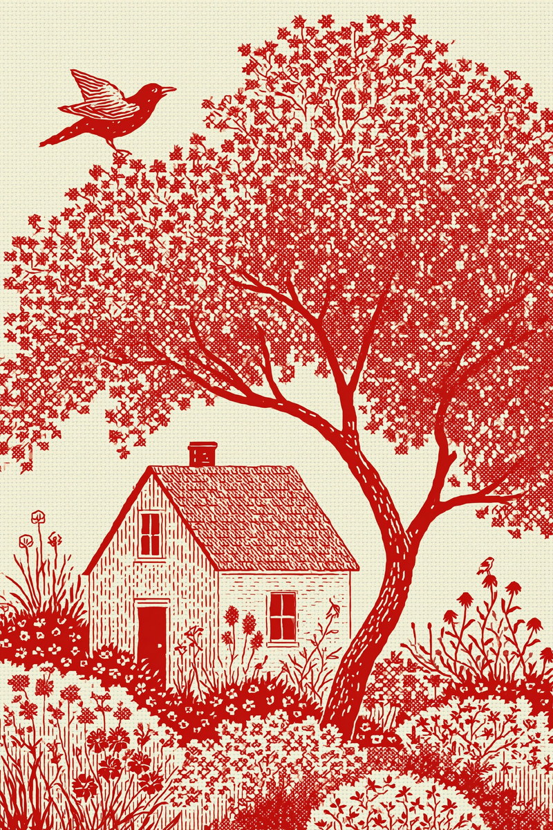 Vintage Cross Stitch & Redwork Library Book 18 Product Book 2 digital PDF embroidery design book - product image 11