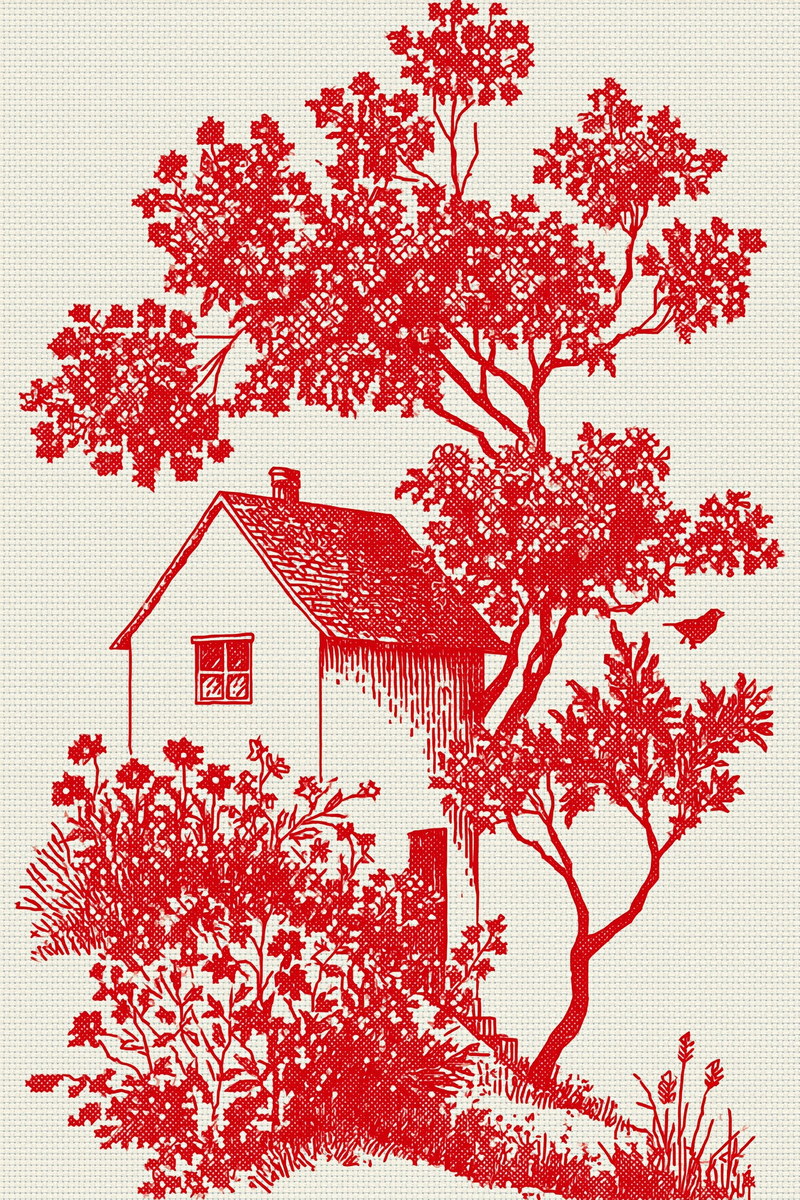 Vintage Cross Stitch & Redwork Library Book 18 Product Book 2 digital PDF embroidery design book - product image 10