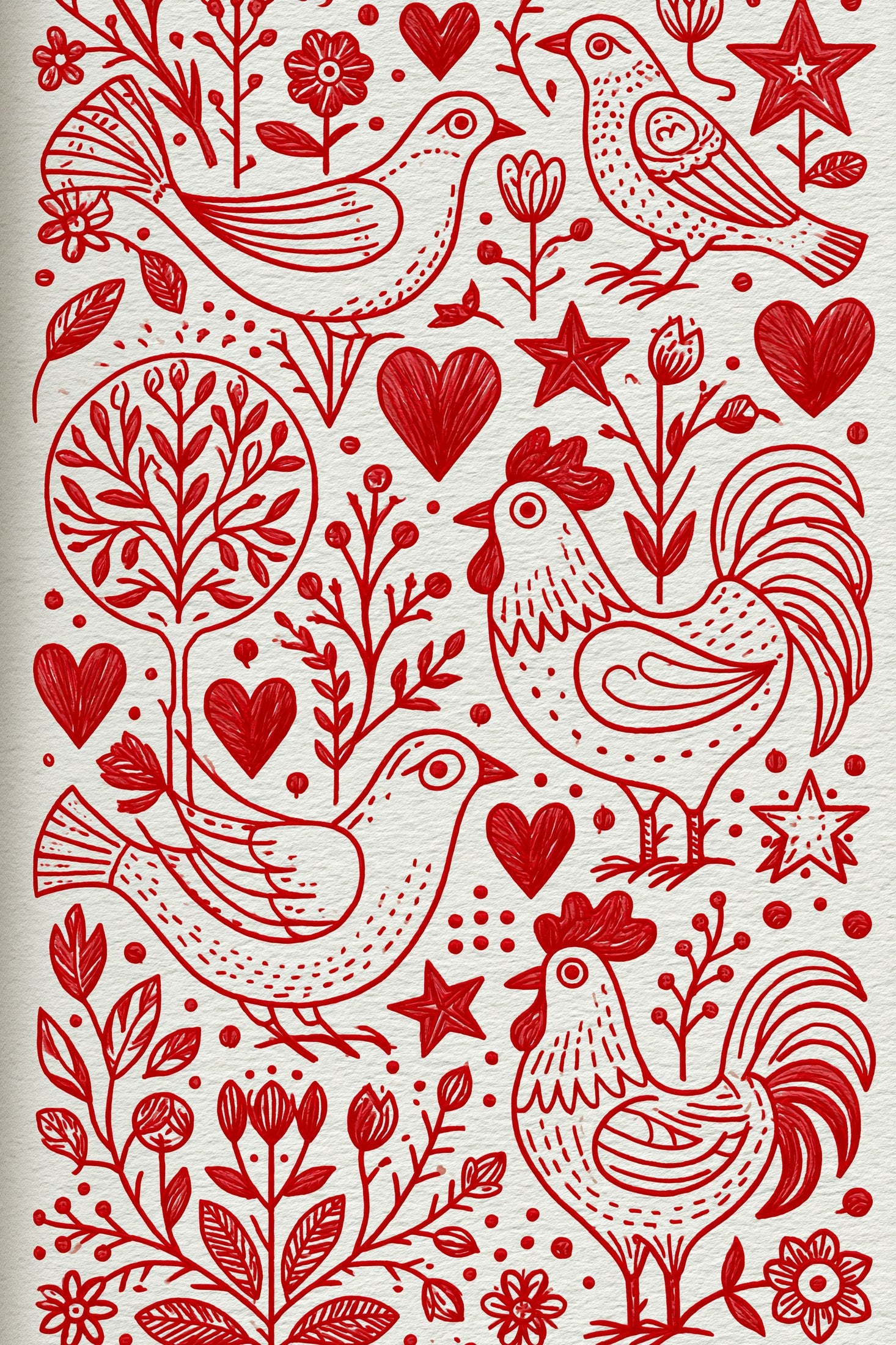 Digital PDF embroidery design bundle cover preview for Nature, Country Folk & Global Color Bundle 2, featuring curated embroidery patterns, motif library references and textile… - preview 22