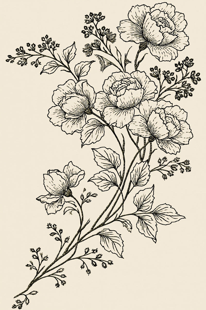 French Bed Linen Corner French from French Embroidery & La Broderie Blanche Book 6, a digital embroidery design reference for machine embroidery designs, embroidery patterns and corner embroidery.