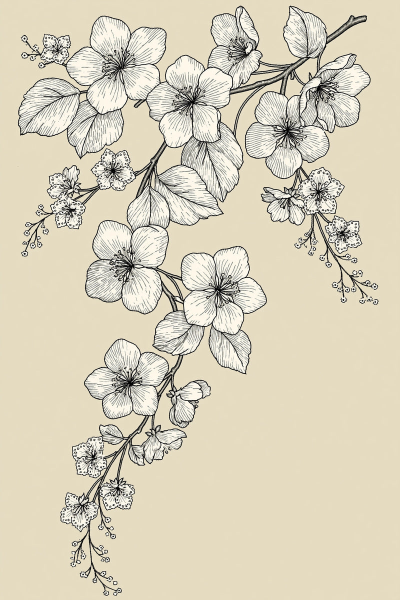 French Floral Corner Accent French from French Embroidery & La Broderie Blanche Book 3, a digital embroidery design reference for machine embroidery designs, embroidery patterns and corner embroidery.