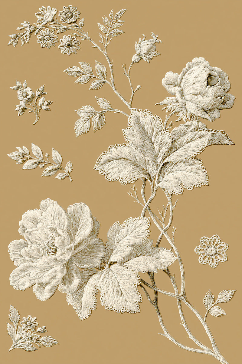 French Whitework Floral Motif Set from French Embroidery & La Broderie Blanche Book 4, a digital embroidery design reference for machine embroidery designs, embroidery patterns and lace and broderie details.