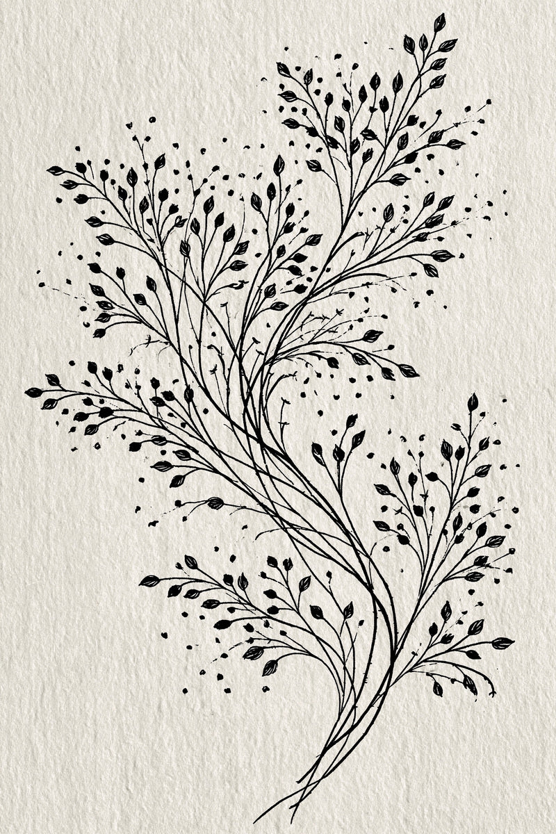 Garden Filler Leaf Motif Botanical from Botanical Sprig Library Book 9, a digital embroidery design reference for machine embroidery designs, embroidery patterns and small motif and accent designs.
