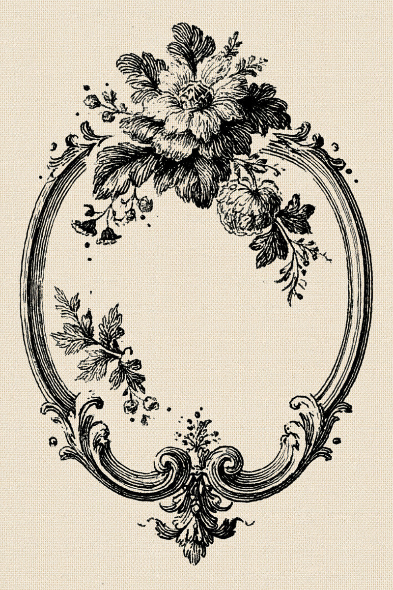 Garment Cartouche Ornament Fashion Embroidery from Jacket Backs & Shirt Fronts Embroidery Book 2, a digital embroidery design reference for machine embroidery designs, embroidery patterns and frames and monogram spaces.