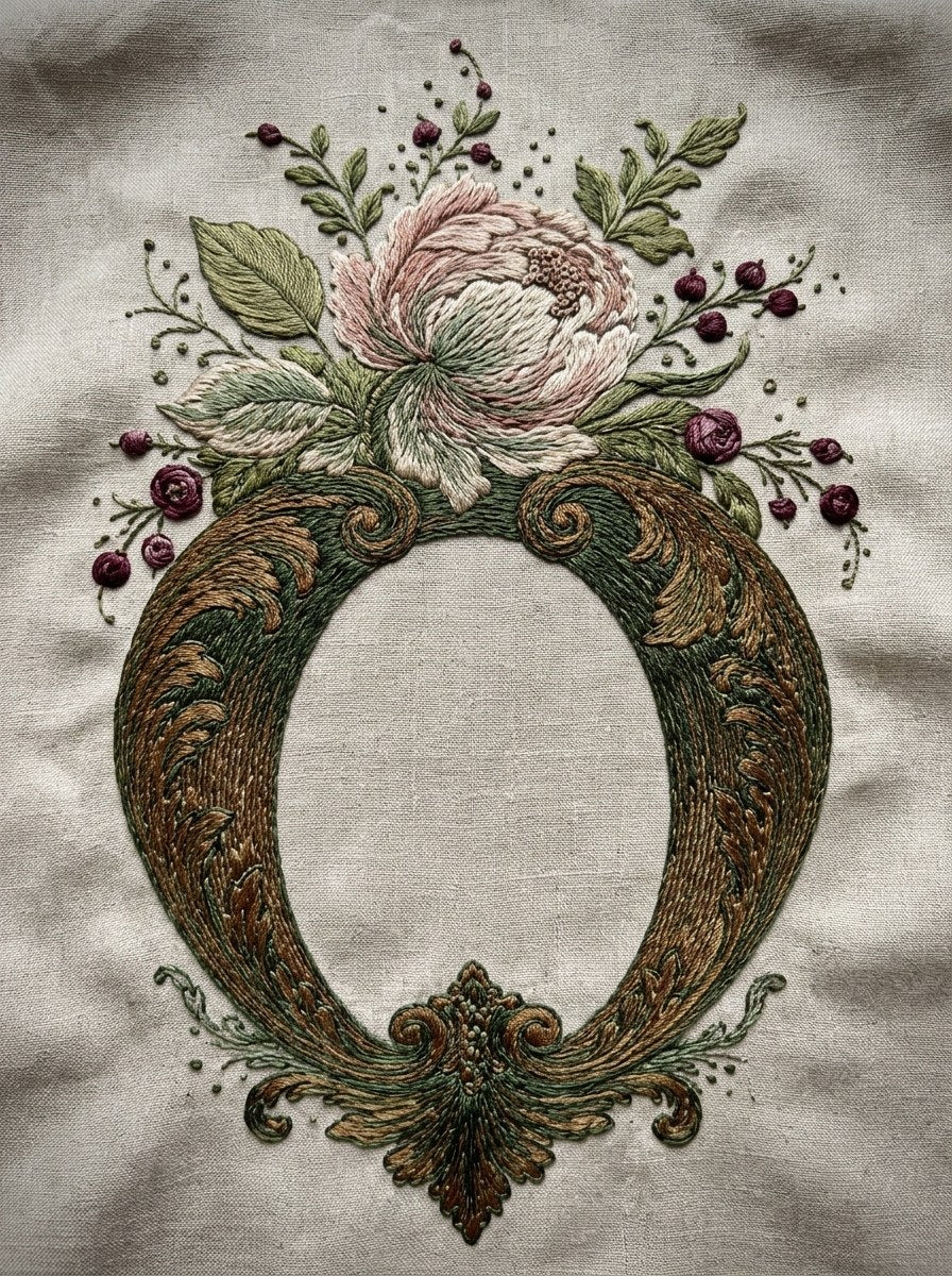 Digital PDF embroidery design bundle cover preview for Garment & Linen Placement Bundle 4, featuring curated embroidery patterns, motif library references and textile design… - preview 30