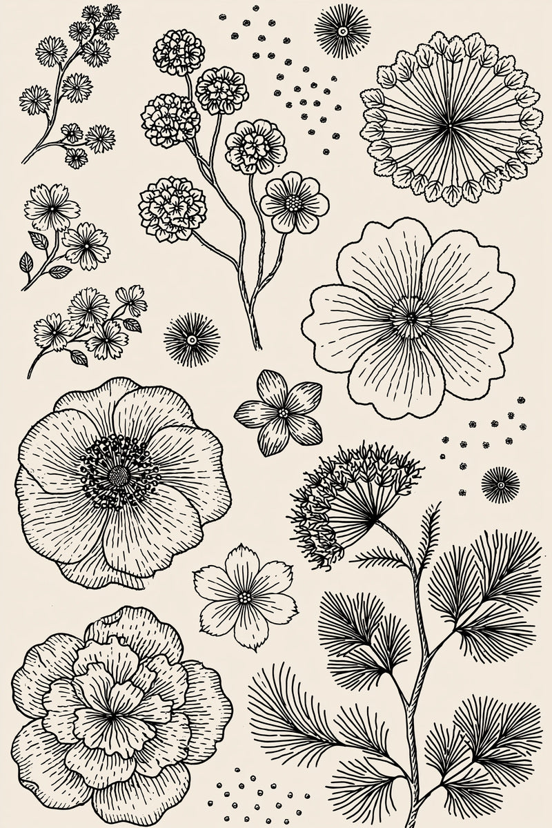 Garment Mini Motif Library Plate from Jacket Backs & Shirt Fronts Embroidery Book 2, a digital embroidery design reference for machine embroidery designs, embroidery patterns and garment placement ideas.