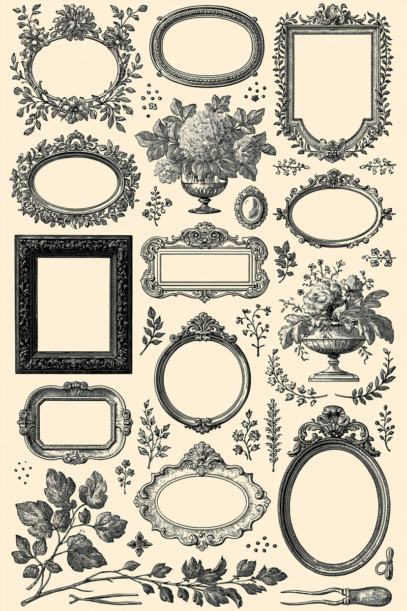Garment Monogram And Label Library from Jacket Backs & Shirt Fronts Embroidery Book 2, a digital embroidery design reference for machine embroidery designs, embroidery patterns and frames and monogram spaces.