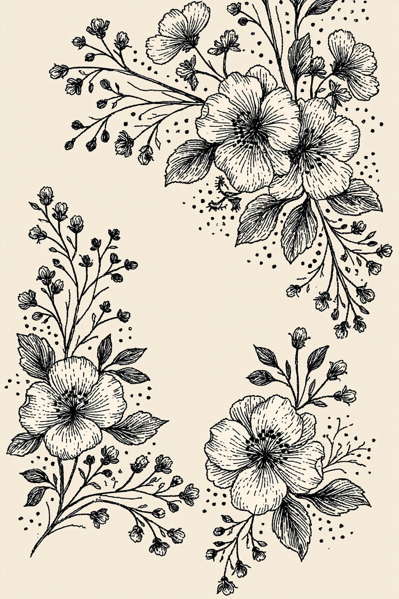 Garment Monogram Floral Frame Fashion from Jacket Backs & Shirt Fronts Embroidery Book 4, a digital embroidery design reference for machine embroidery designs, embroidery patterns and frames and monogram spaces.