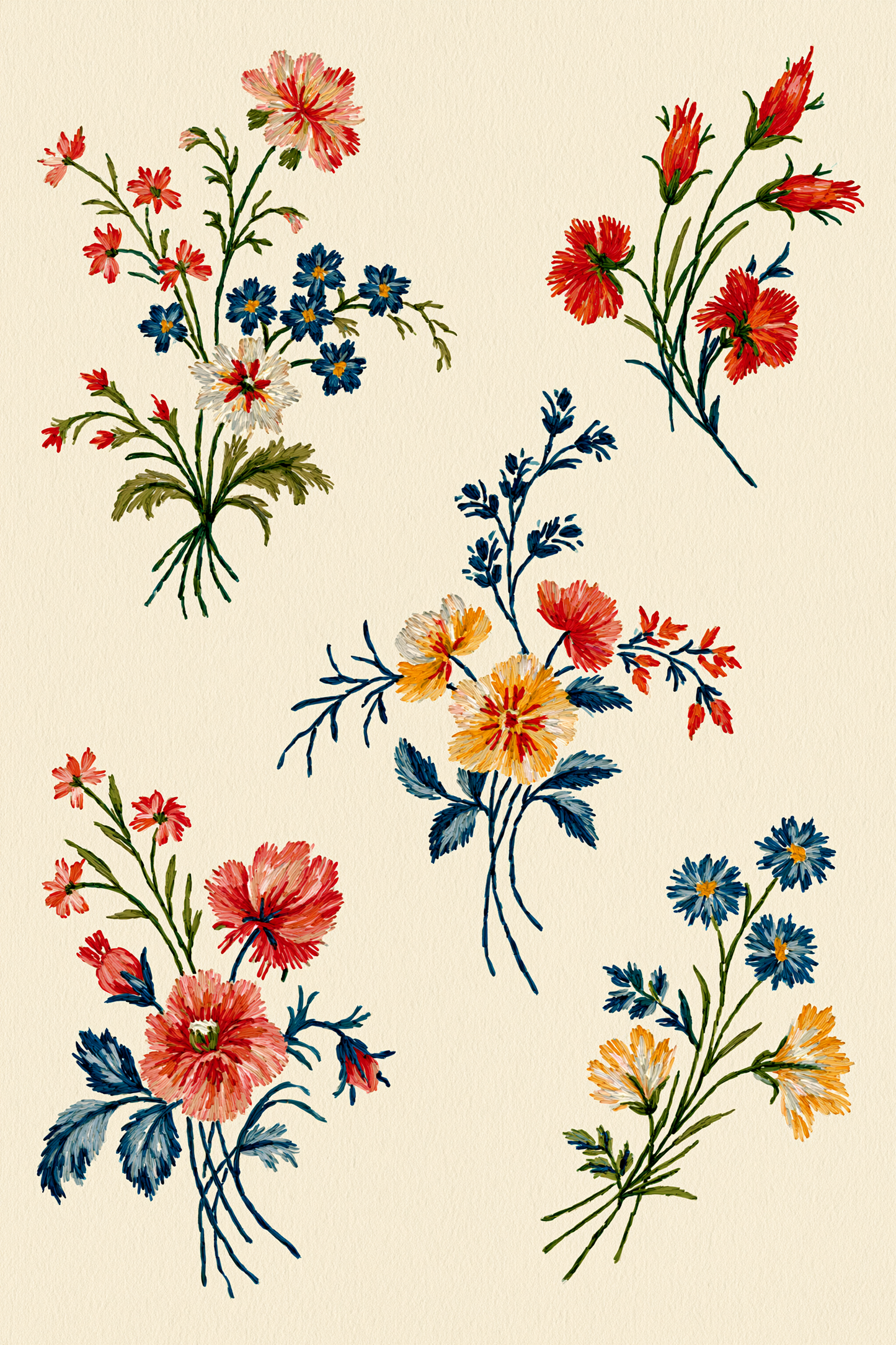 Accent Designs & Mini Motif Library - Book 3 | Digital PDF Embroidery Design Book