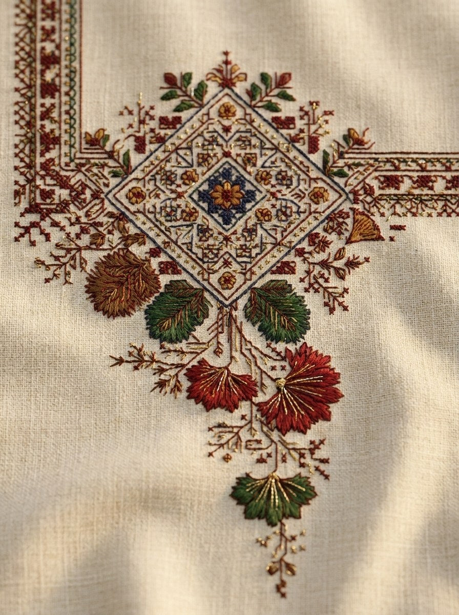 Digital PDF embroidery design bundle cover preview for European Folk & Northern Stitch Bundle 2, featuring curated embroidery patterns, motif library references and textile… - preview 21