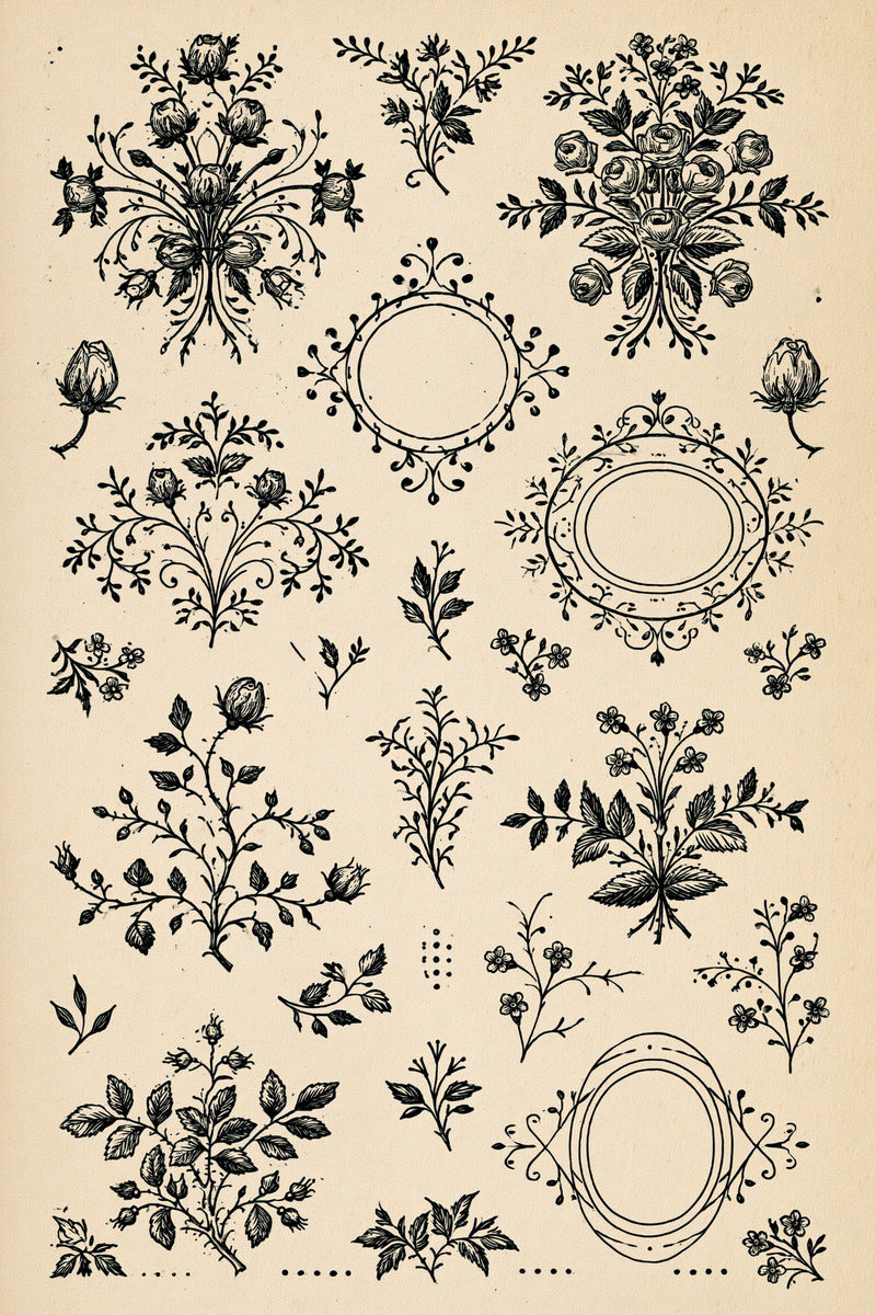 Victorian Sprig & Heirloom Botanicals Book 49 Product Book 5 digital PDF embroidery design book - product image 13