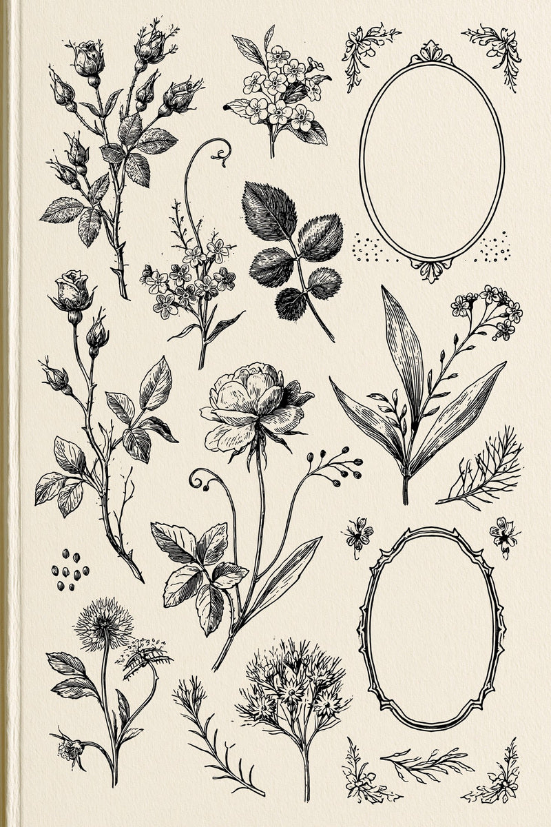 Victorian Sprig & Heirloom Botanicals Book 49 Product Book 1 digital PDF embroidery design book - product image 12