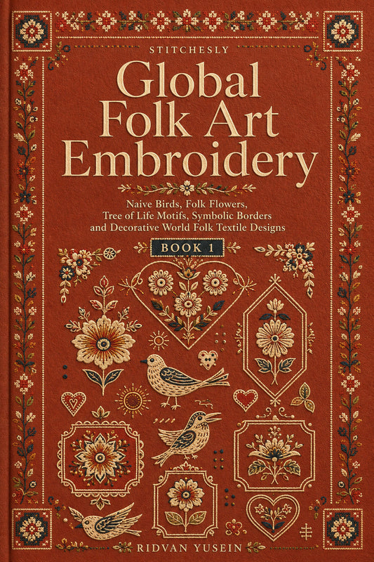 Global Folk Art Embroidery 1 Book 03 from Global Folk Art Embroidery Book 1, a digital embroidery design reference for machine embroidery designs, embroidery patterns and embroidery design reference.