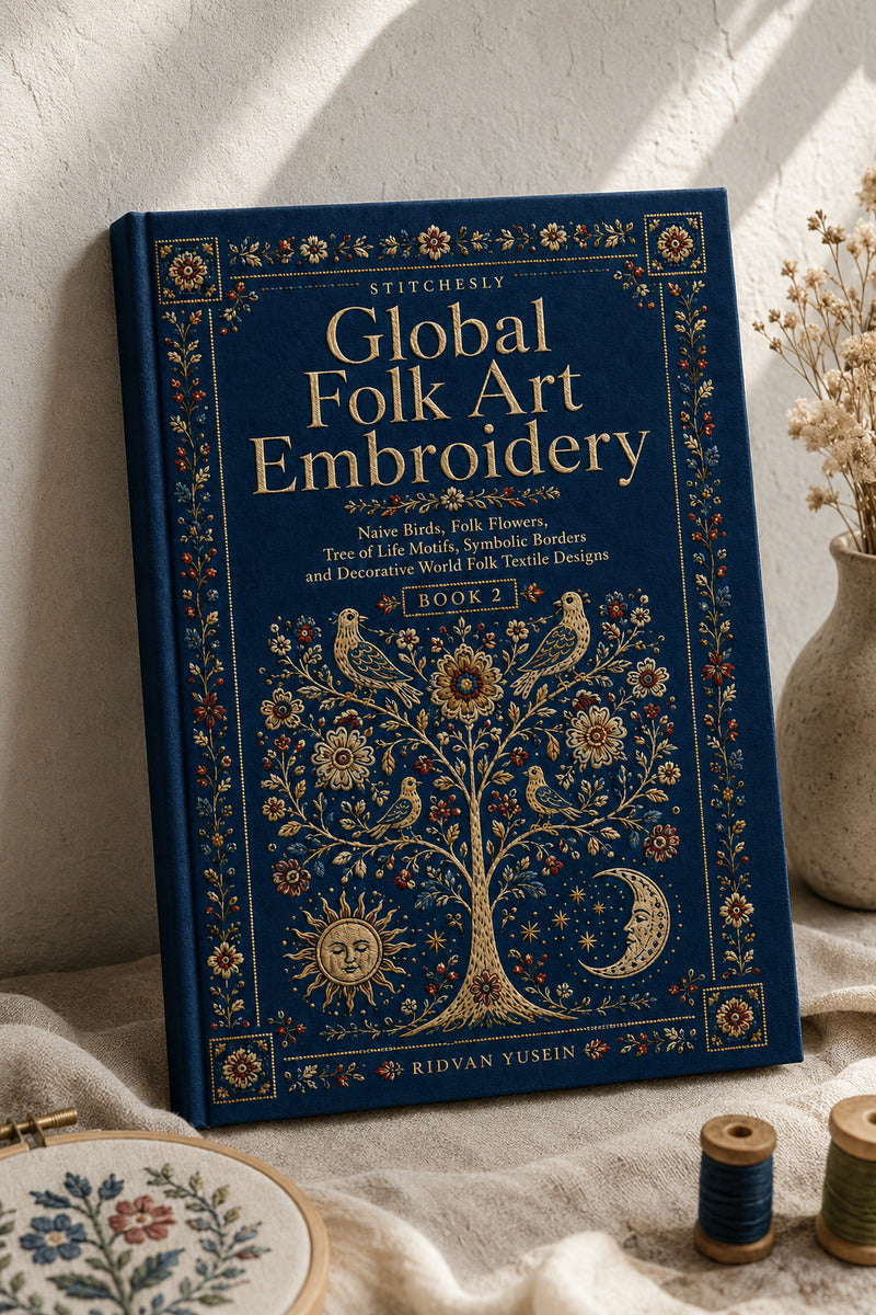 Global Folk Art Embroidery 2 Book 03 from Global Folk Art Embroidery Book 2, a digital embroidery design reference for machine embroidery designs, embroidery patterns and embroidery design reference.