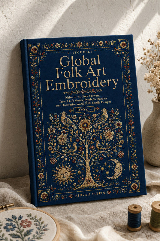Global Folk Art Embroidery 2 Book 03 from Global Folk Art Embroidery Book 2, a digital embroidery design reference for machine embroidery designs, embroidery patterns and embroidery design reference.